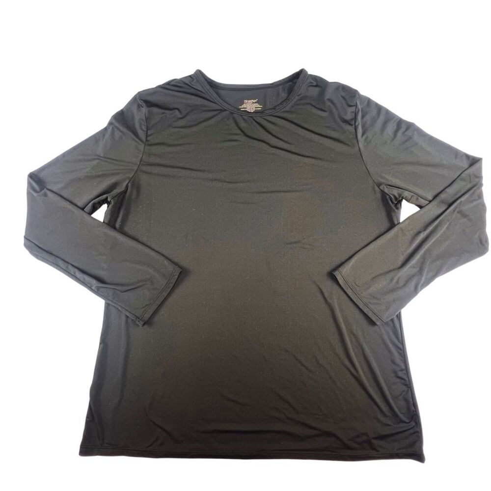 Climate Right Shirt XXL Black Premium Active Moisture Wicking Performance Top